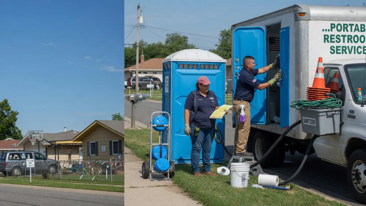 Portable Toilet Rental in Euclid, OH near me
